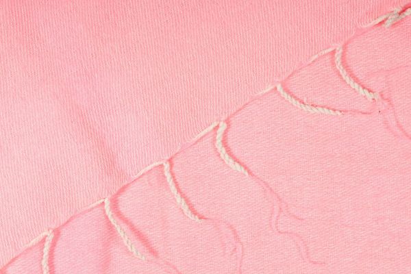 Melange-Schal Flamingo pink - Fair Trade