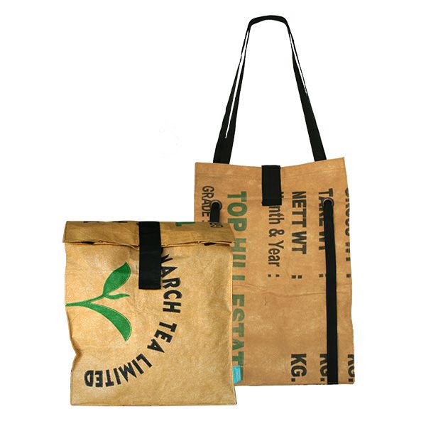 Tea-Backpack - Shopper - Rucksack- upcycling - Fairtrade